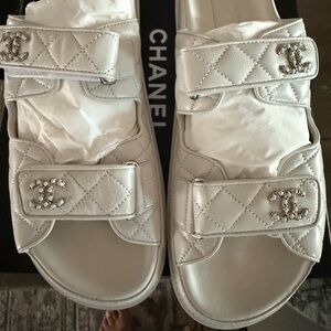 CHANEL Leather Sandals